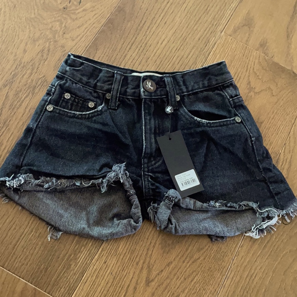 One Teaspoon Girls denim shorts size 9-10